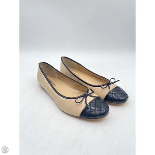 Shoes Flats By Karen Scott In Black & Tan, Size: 7.5