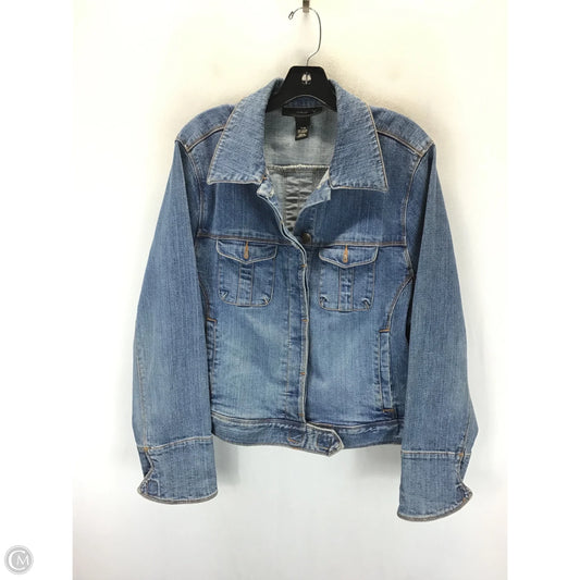 Jacket Denim By Venezia In Blue, Size: Xl