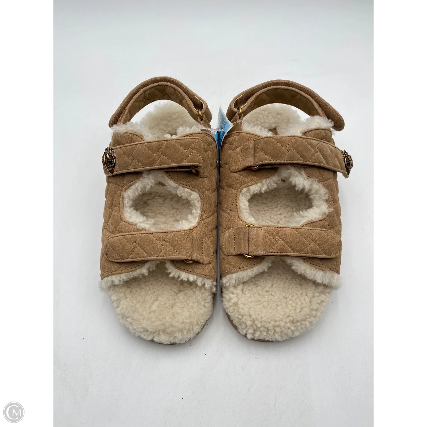 Sandals Flats By Kurt Geiger London In Brown, Size: 10