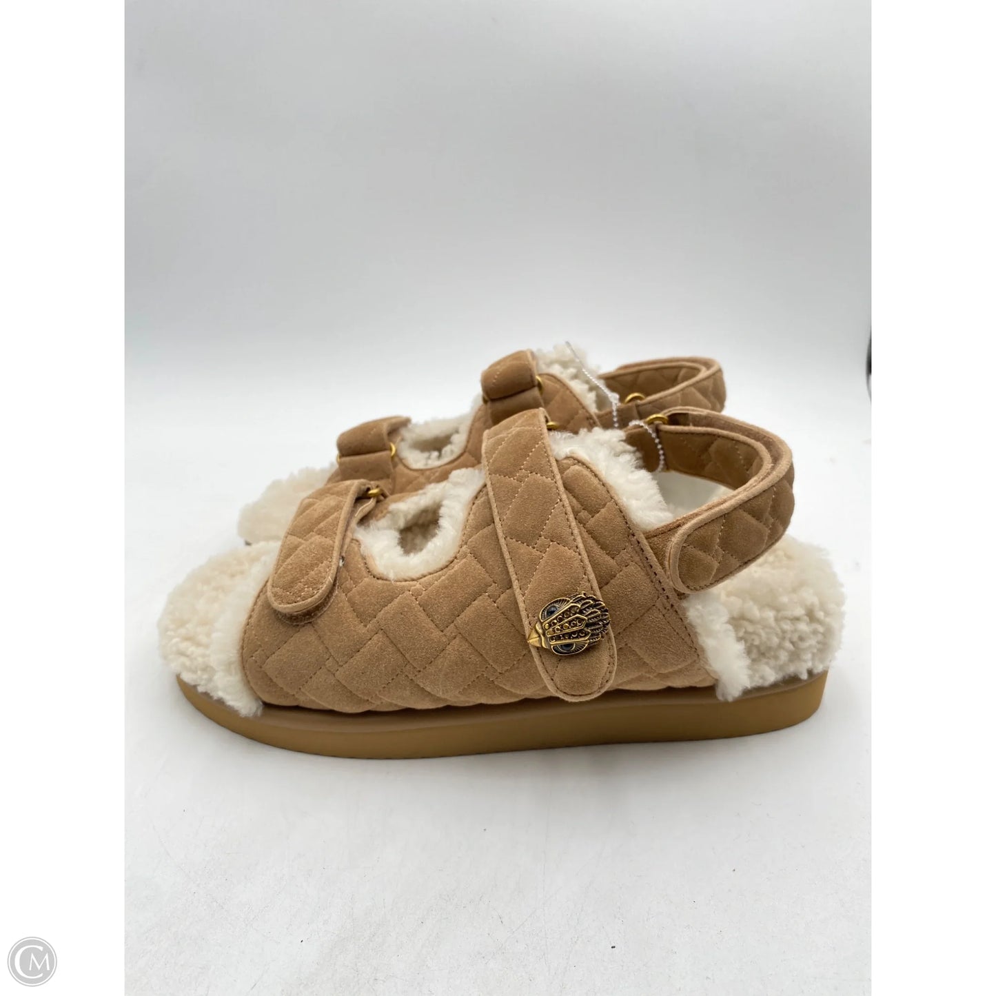 Sandals Flats By Kurt Geiger London In Brown, Size: 10