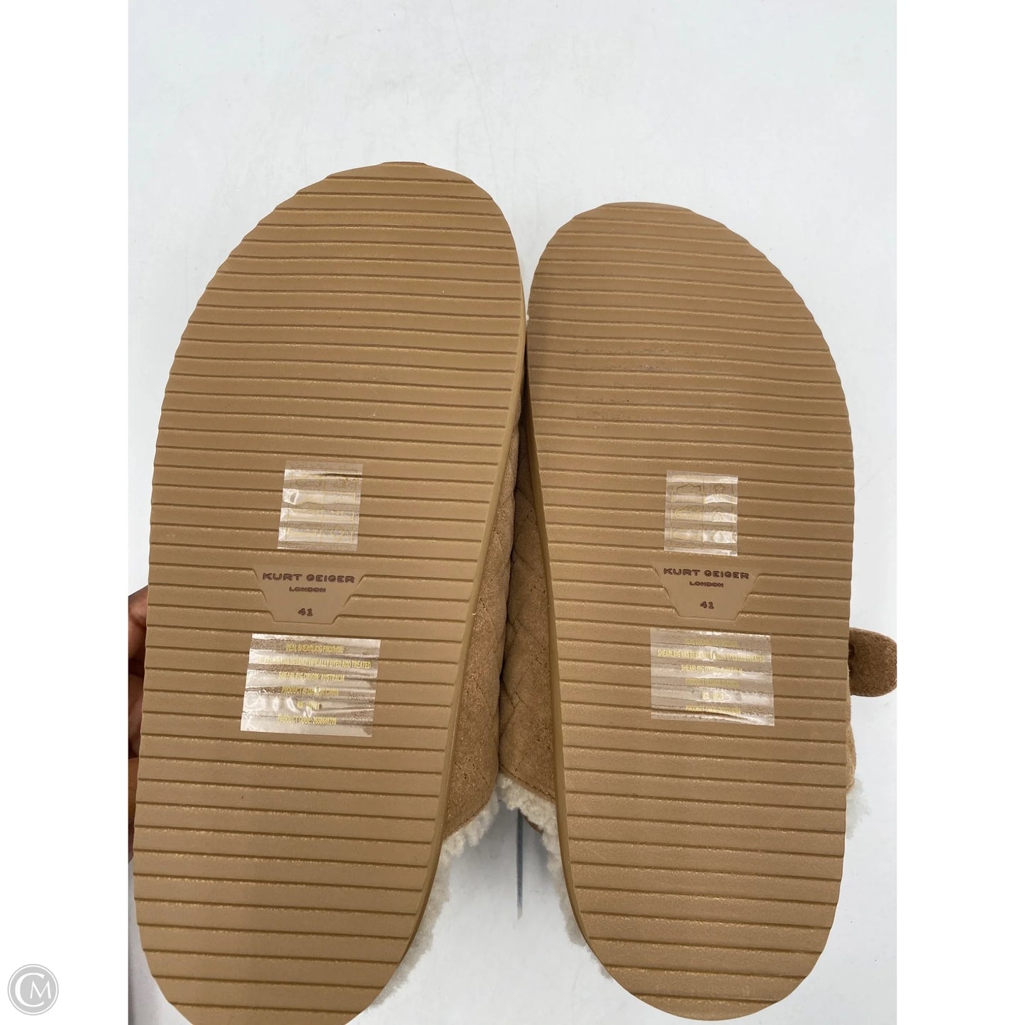 Sandals Flats By Kurt Geiger London In Brown, Size: 10