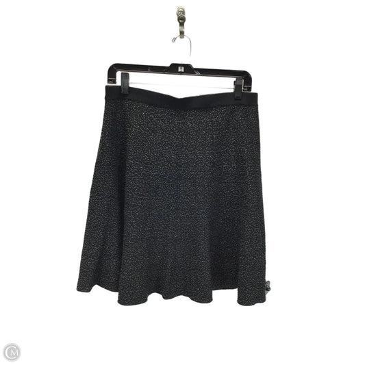 Skirt Midi By Context In Black & Gold, Size: Xl