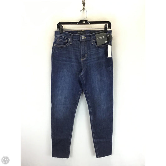 Jeans Skinny By Banana Republic In Blue, Size: 6