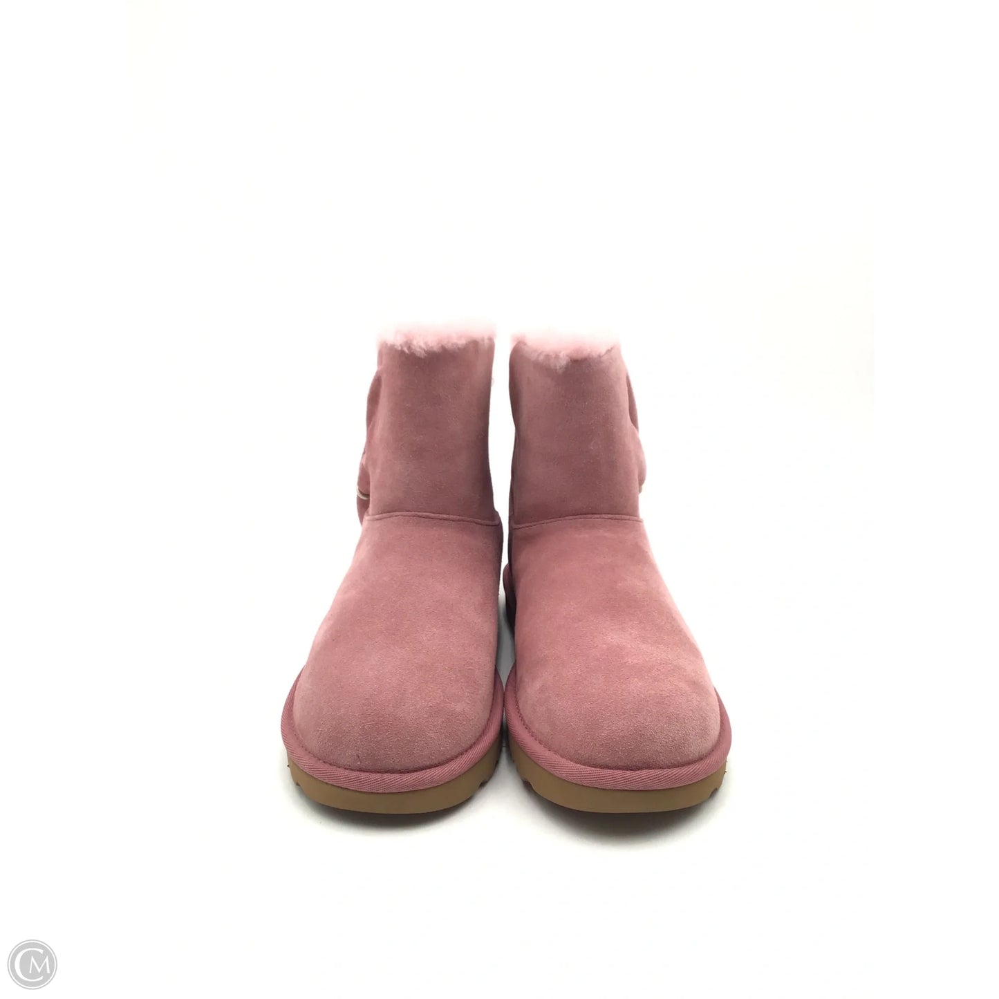 Boots Designer By Ugg In Pink, Size: 8