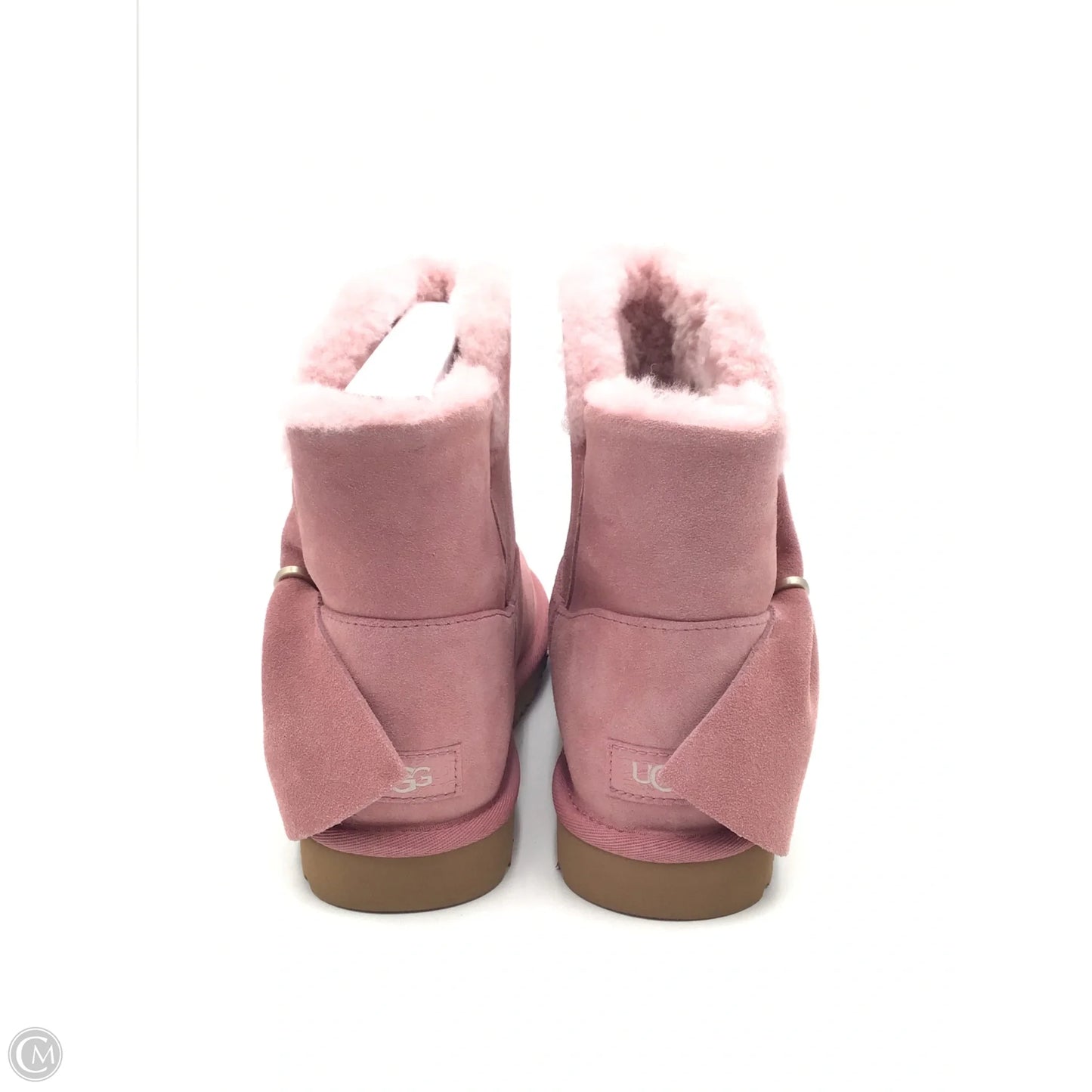 Boots Designer By Ugg In Pink, Size: 8