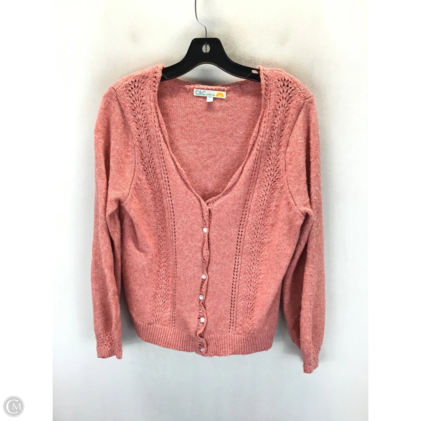 Sweater By C And C In Peach, Size: Xs