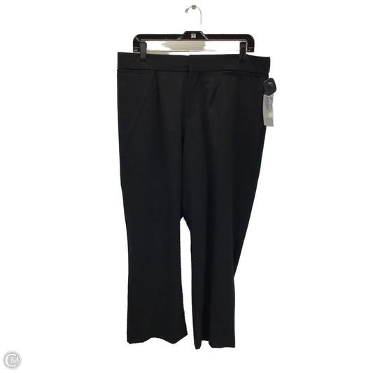 Pants Dress By Catherines In Black, Size: 16