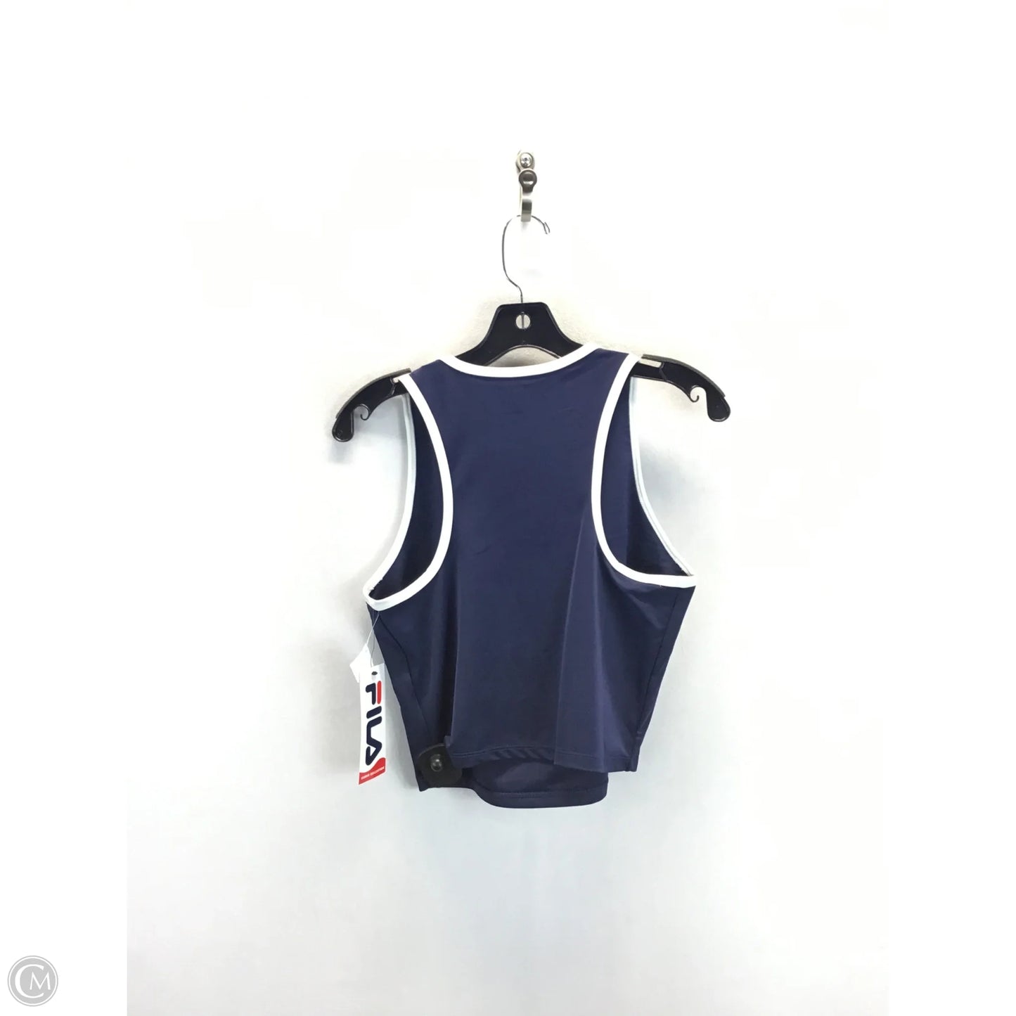 Athletic Tank Top By Fila In Blue & Red & White, Size: 1x