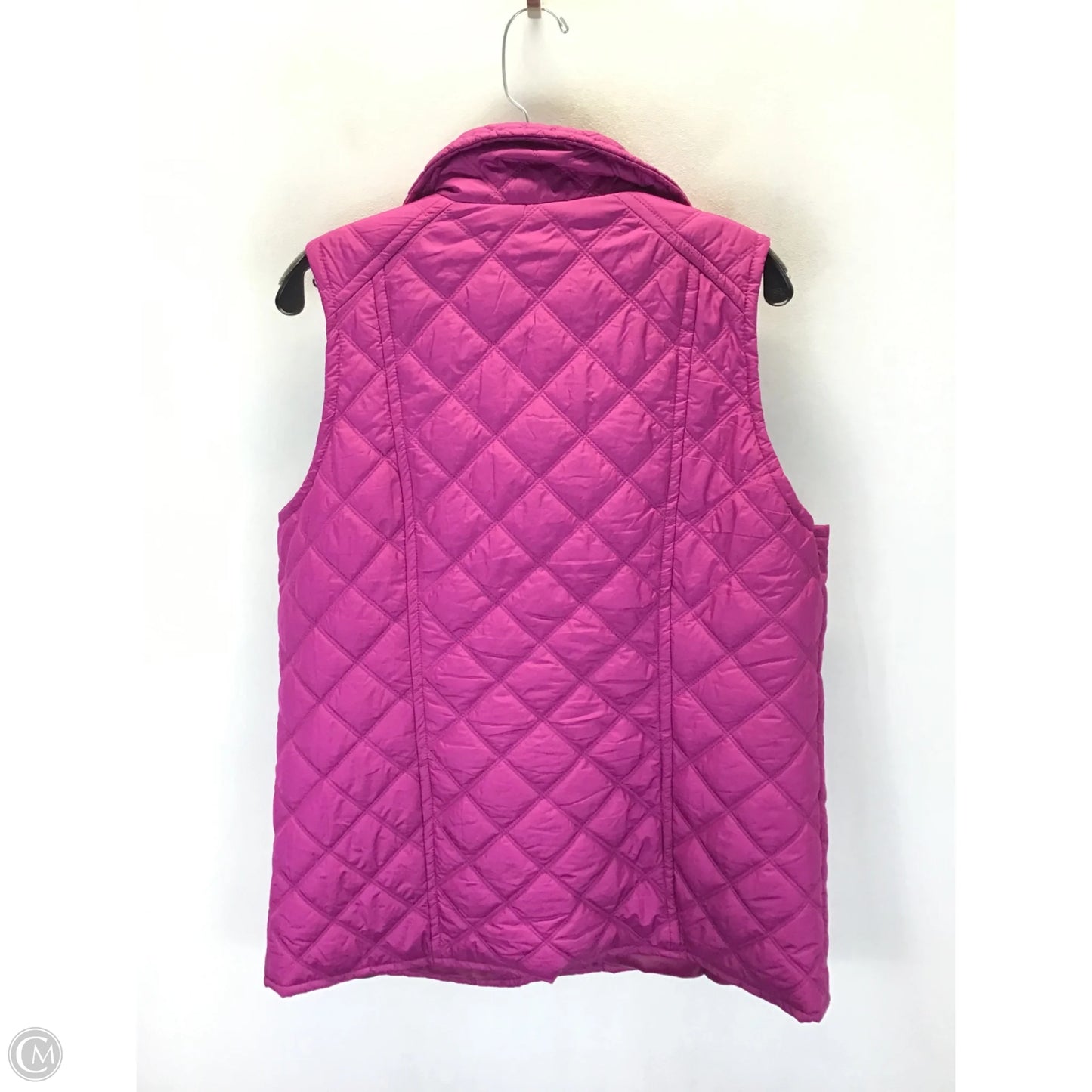 Vest Puffer & Quilted By Andrew Marc In Pink, Size: L