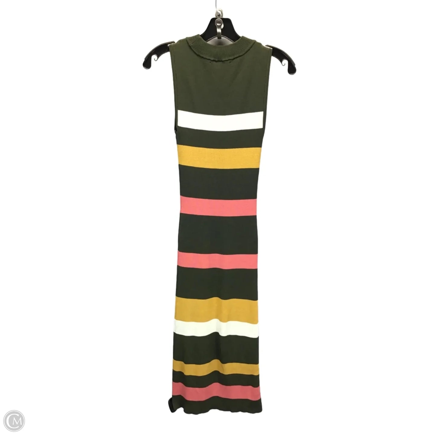 Dress Casual Midi By New York And Co In Multi-colored, Size: M