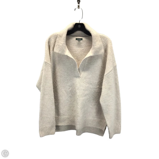 Sweater By Wild Fable In Cream, Size: L