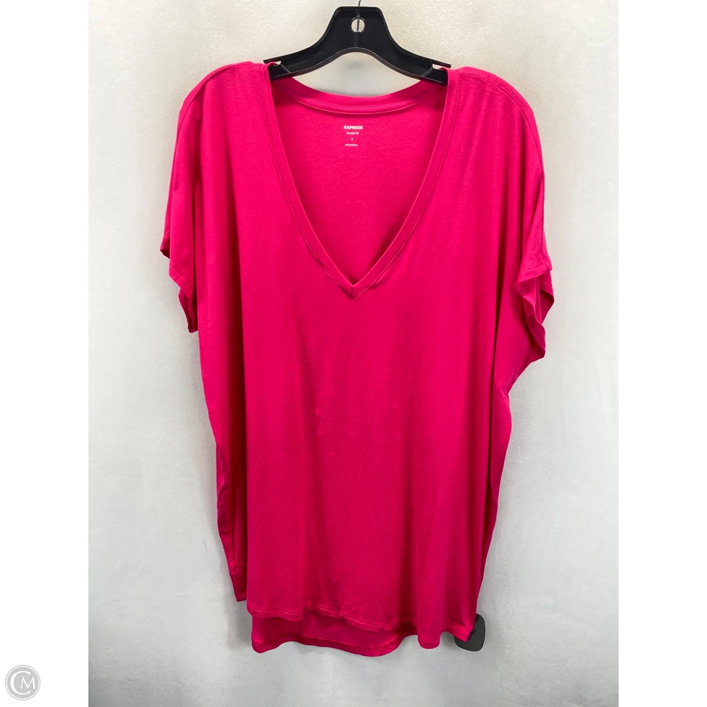 Top Sleeveless By Express In Pink, Size: M