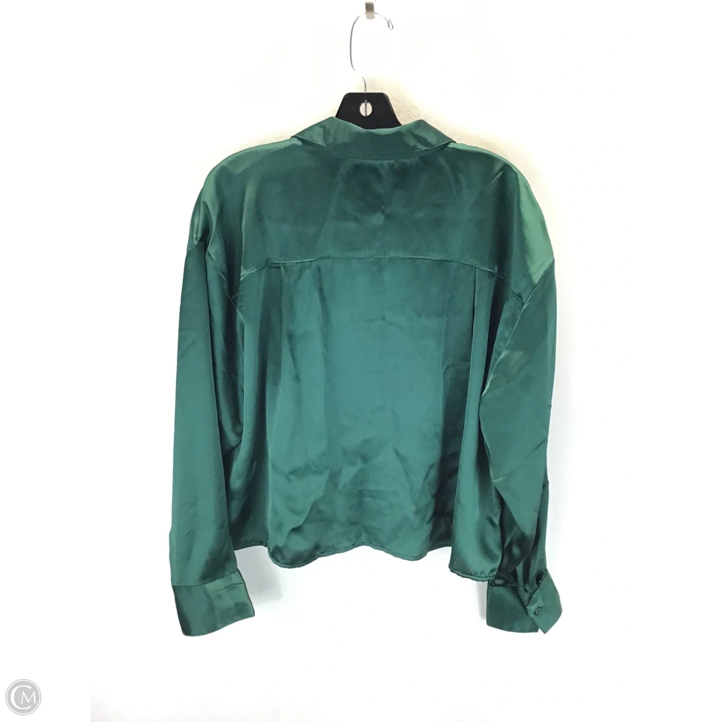 Top Long Sleeve By Loft In Green, Size: Xl
