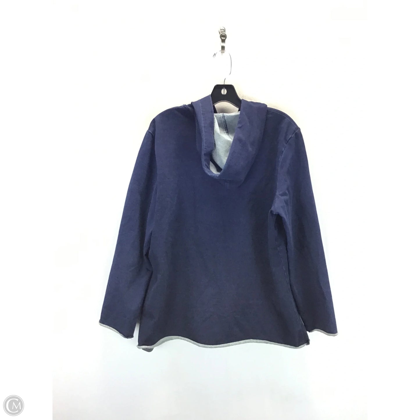 Jacket Other By Clothes Mentor In Blue Denim, Size: Xl