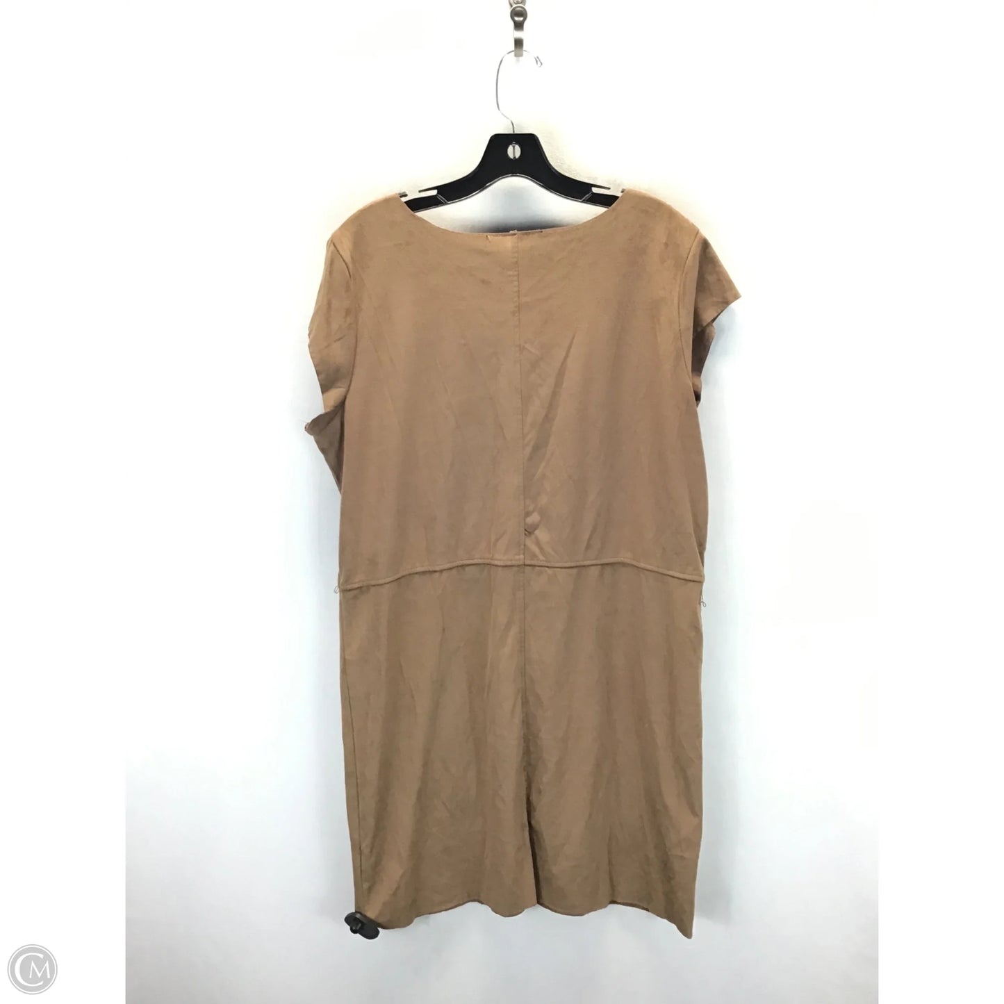 Dress Casual Midi By Clothes Mentor In Brown, Size: L