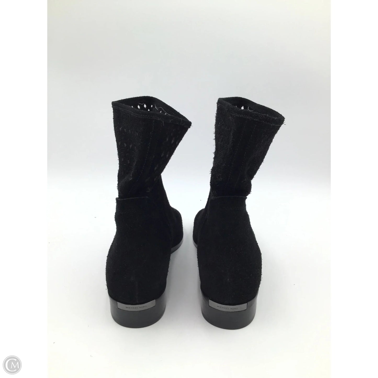 Boots Designer By Michael Kors In Black, Size: 9