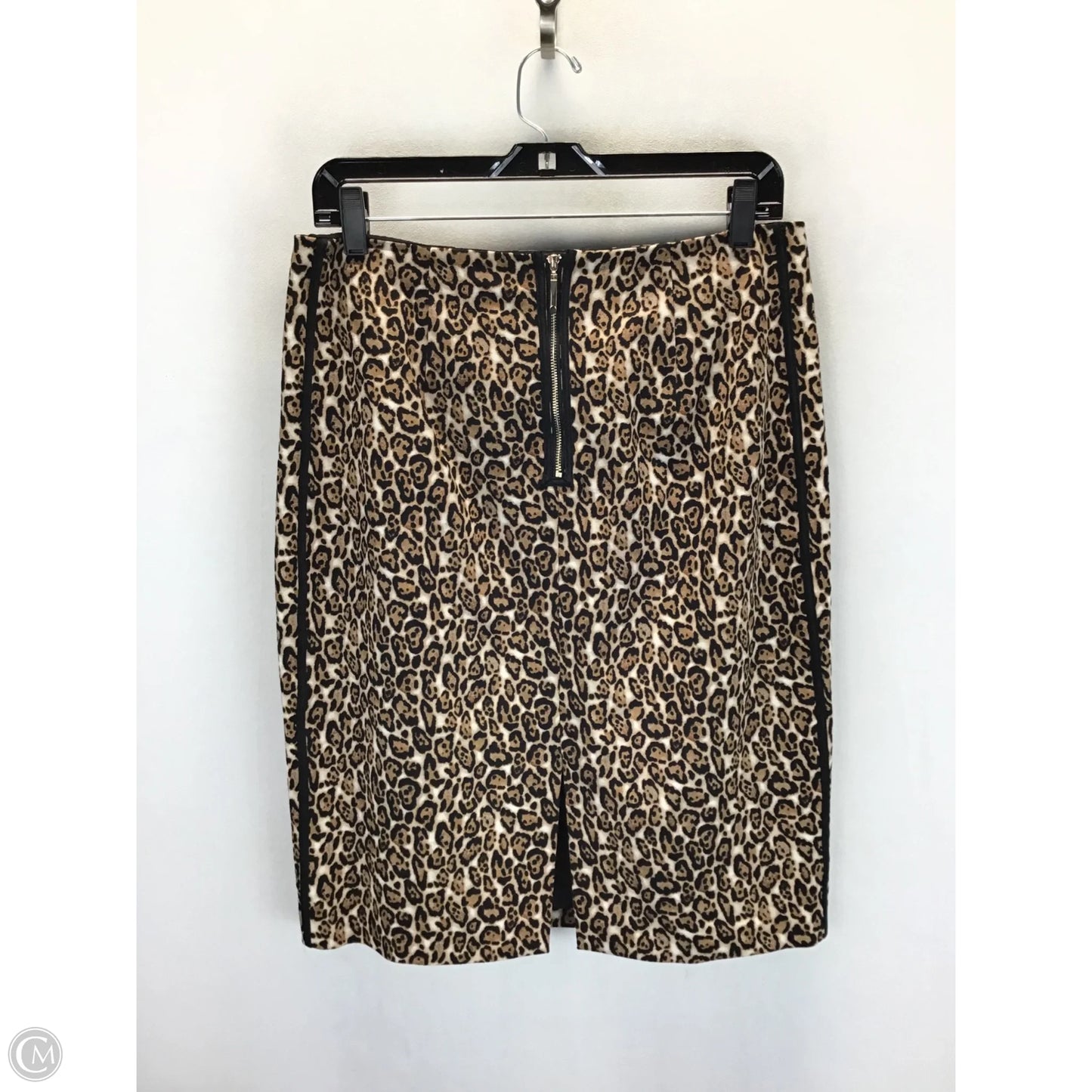 Skirt Midi By White House Black Market In Animal Print, Size: 10
