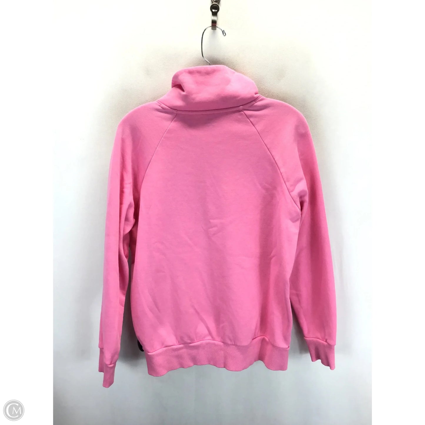 Athletic Sweatshirt Collar By Under Armour In Pink, Size: M