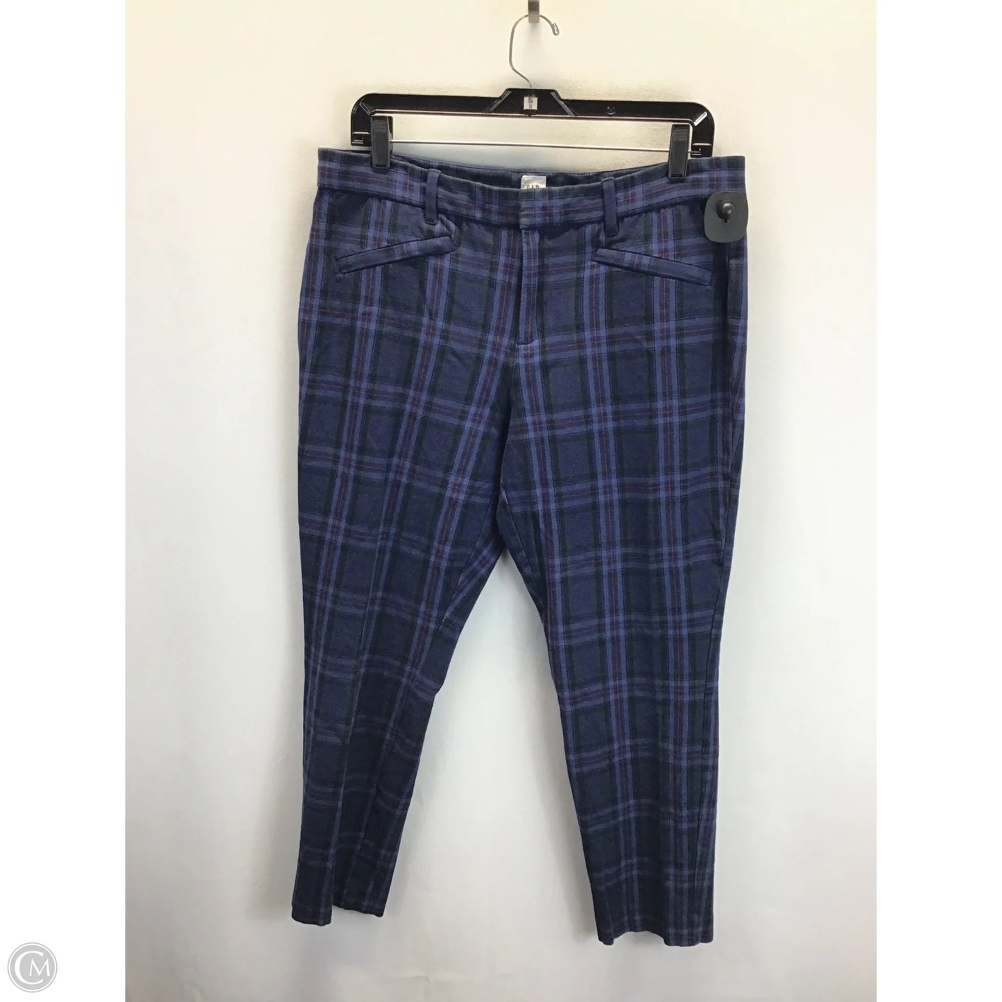 Pants Dress By Gap In Plaid Pattern, Size: 12