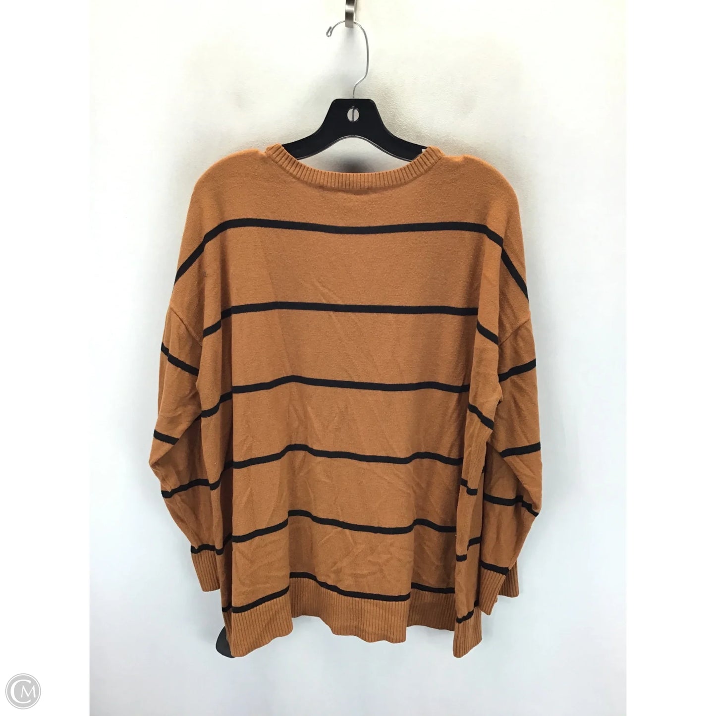Sweater By Loft In Black & Brown, Size: 2x