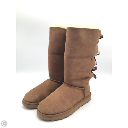 Boots Designer By Ugg In Tan, Size: 8