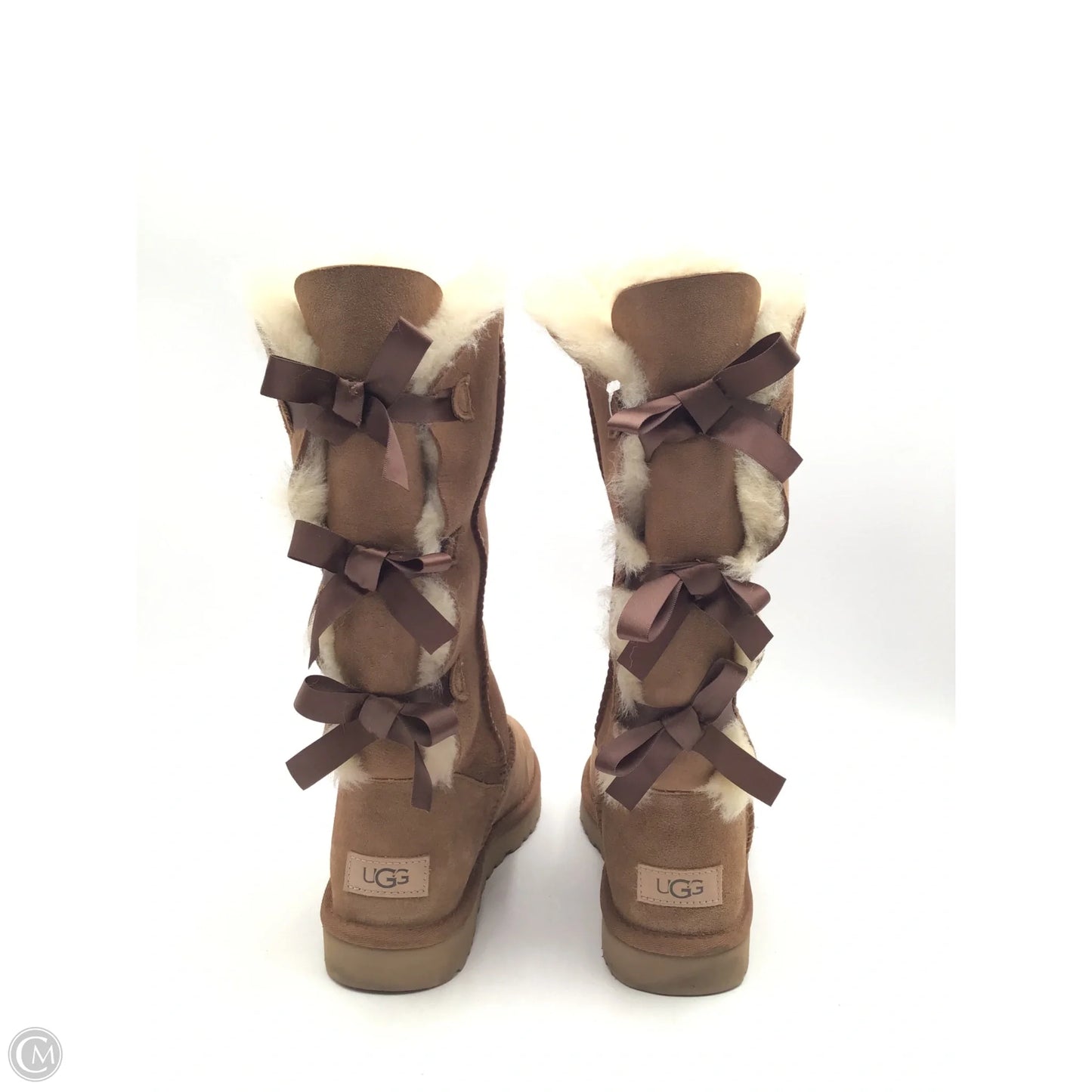 Boots Designer By Ugg In Tan, Size: 8
