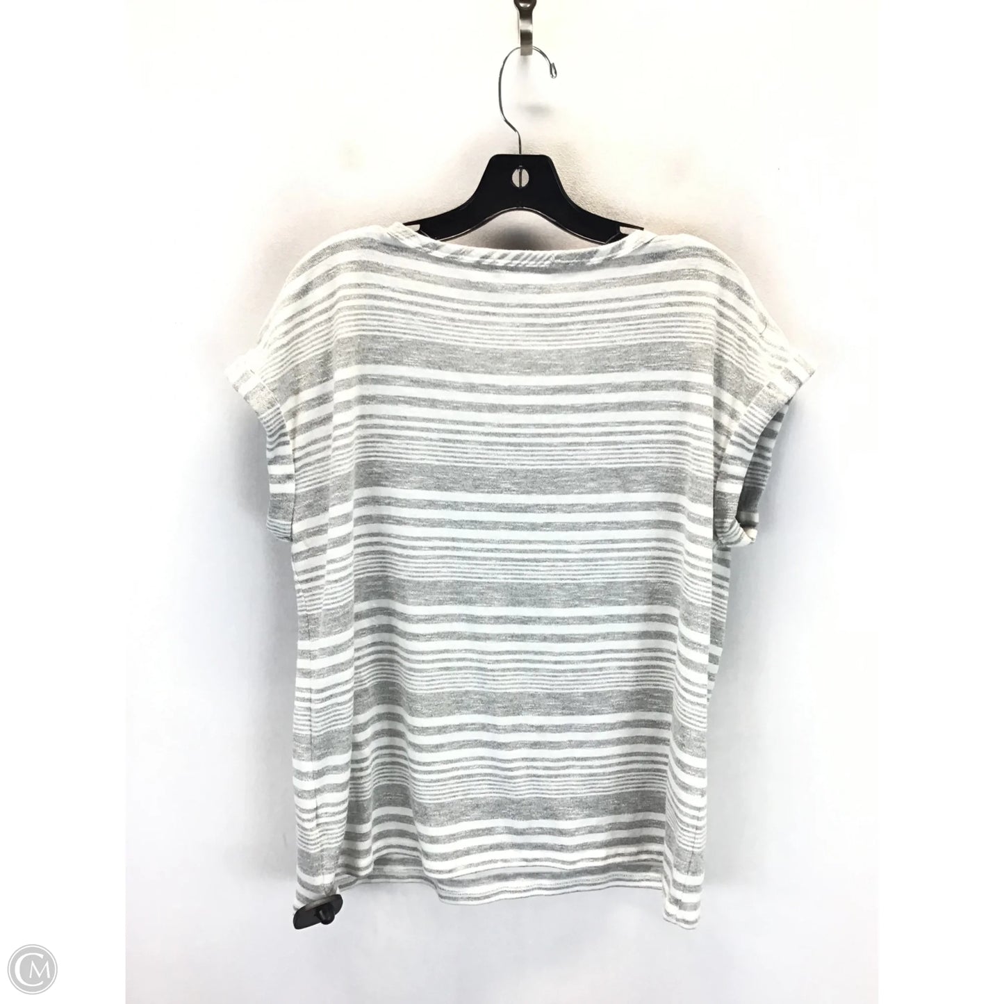 Top Sleeveless By Rose And Olive In Striped Pattern, Size: L