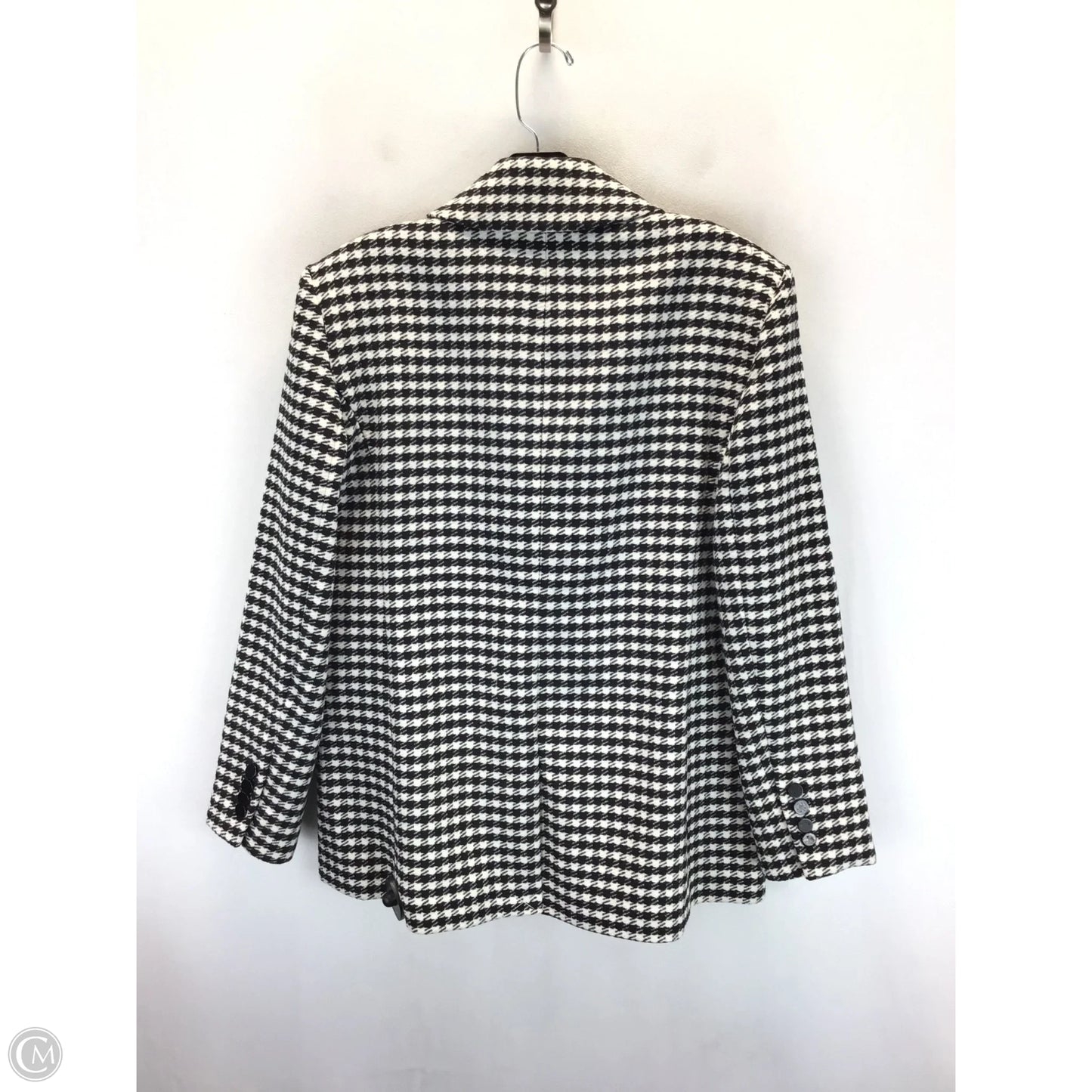Blazer By Ann Taylor In Black & White, Size: 4