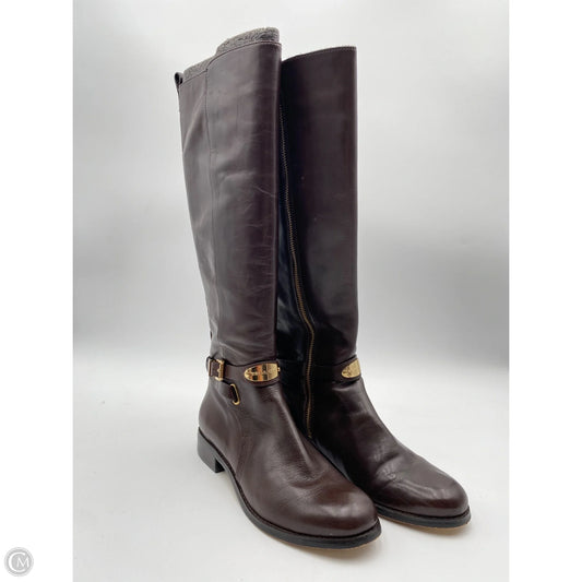 Boots Mid-calf Flats By Michael By Michael Kors In Brown, Size: 7.5