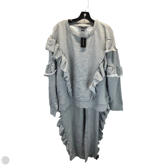 Pants Set 2pc By Ashley Stewart In Grey, Size: 2x