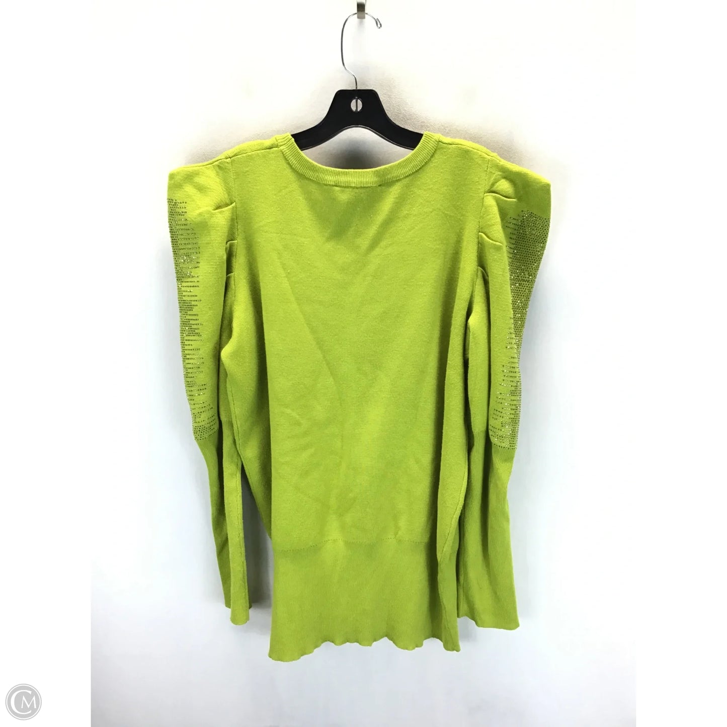 Sweater By Ashley Stewart In Green, Size: 1x