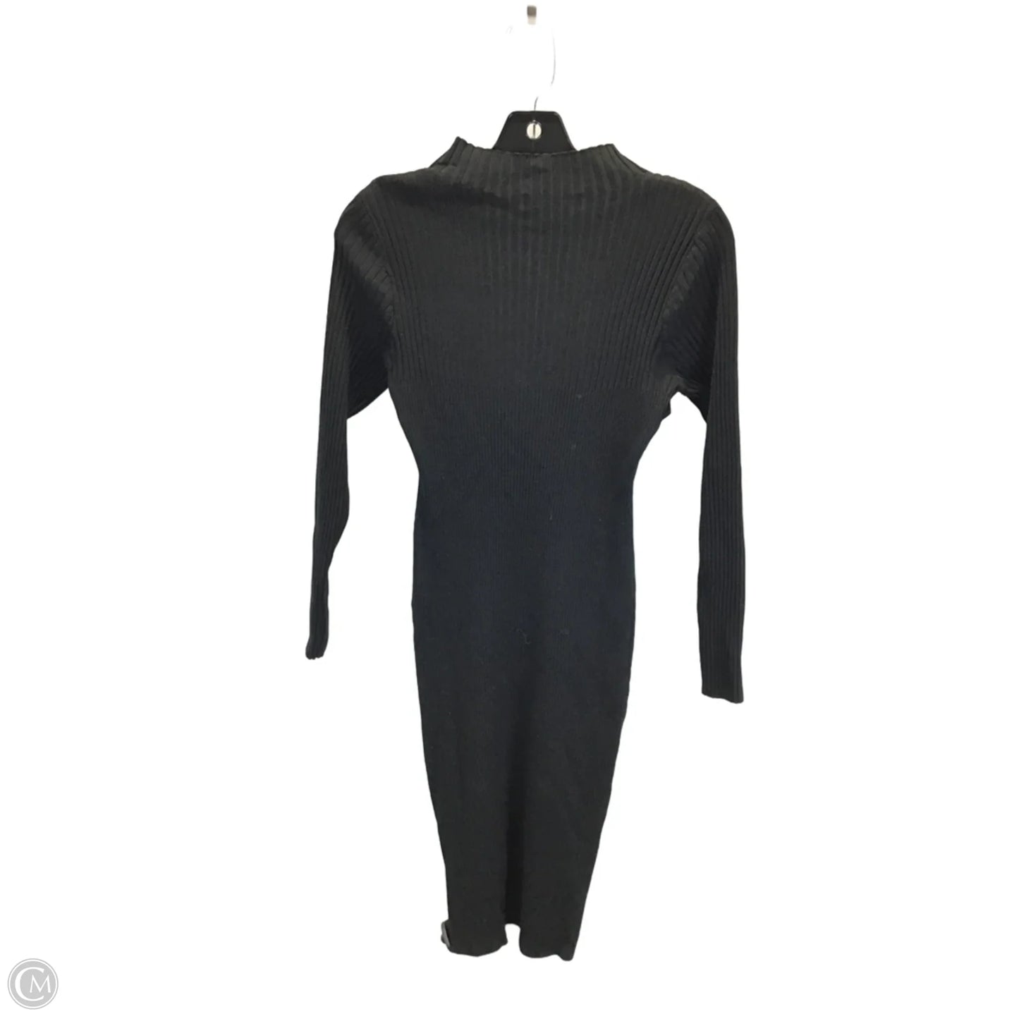 Dress Sweater By Almost Famous In Black, Size: L