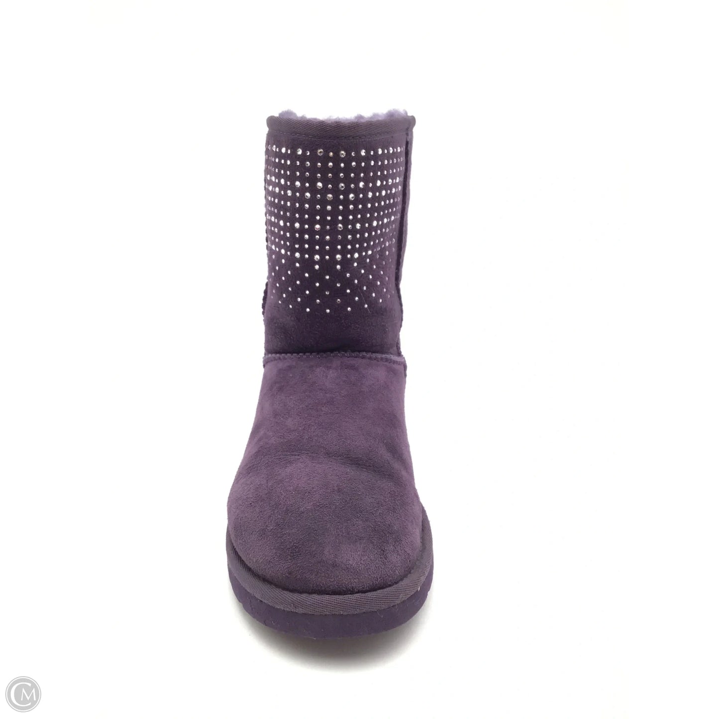 Boots Designer By Ugg In Purple, Size: 8