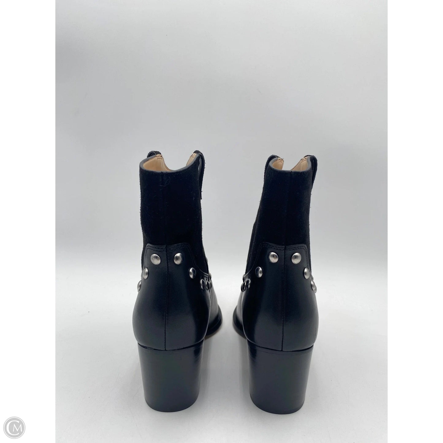 Boots Designer By Coach In Black, Size: 10