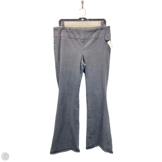 Jeans Flared By Express In Black, Size: L