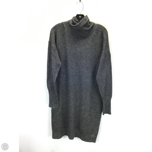 Dress Sweater By Vero Moda In Grey, Size: L