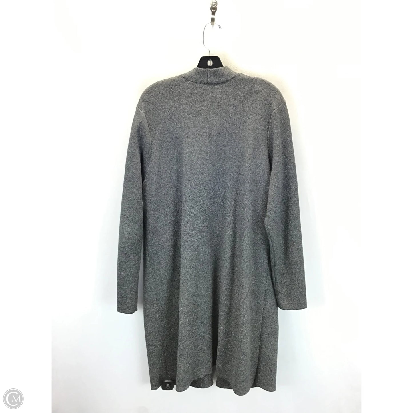 Sweater Cardigan By J. Jill In Grey, Size: L