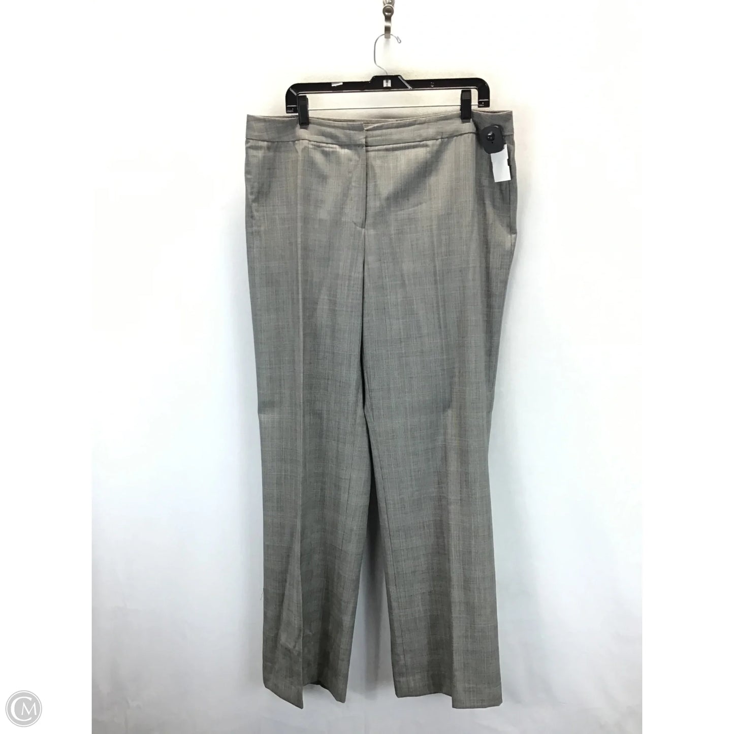 Pants Designer By Lafayette 148 In Plaid Pattern, Size: 16