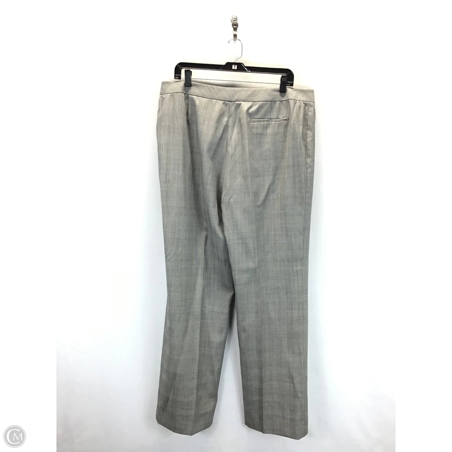 Pants Designer By Lafayette 148 In Plaid Pattern, Size: 16