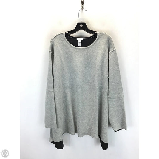 Sweater By J. Jill In Grey, Size: L