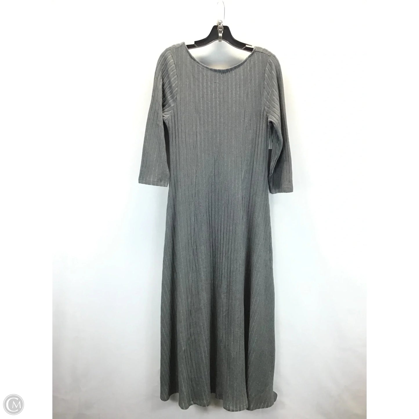 Dress Casual Maxi By Old Navy In Grey, Size: L