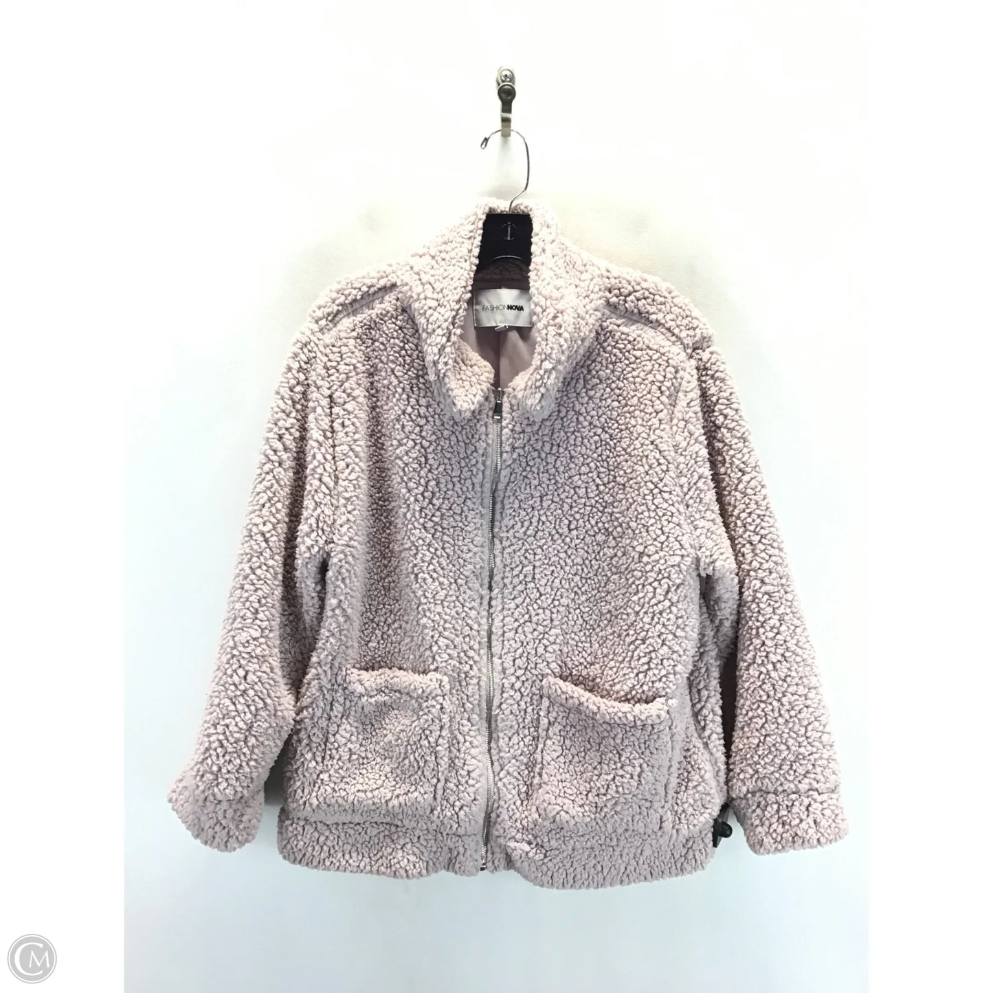 Jacket Faux Fur & Sherpa By Fashion Nova In Purple, Size: Xl