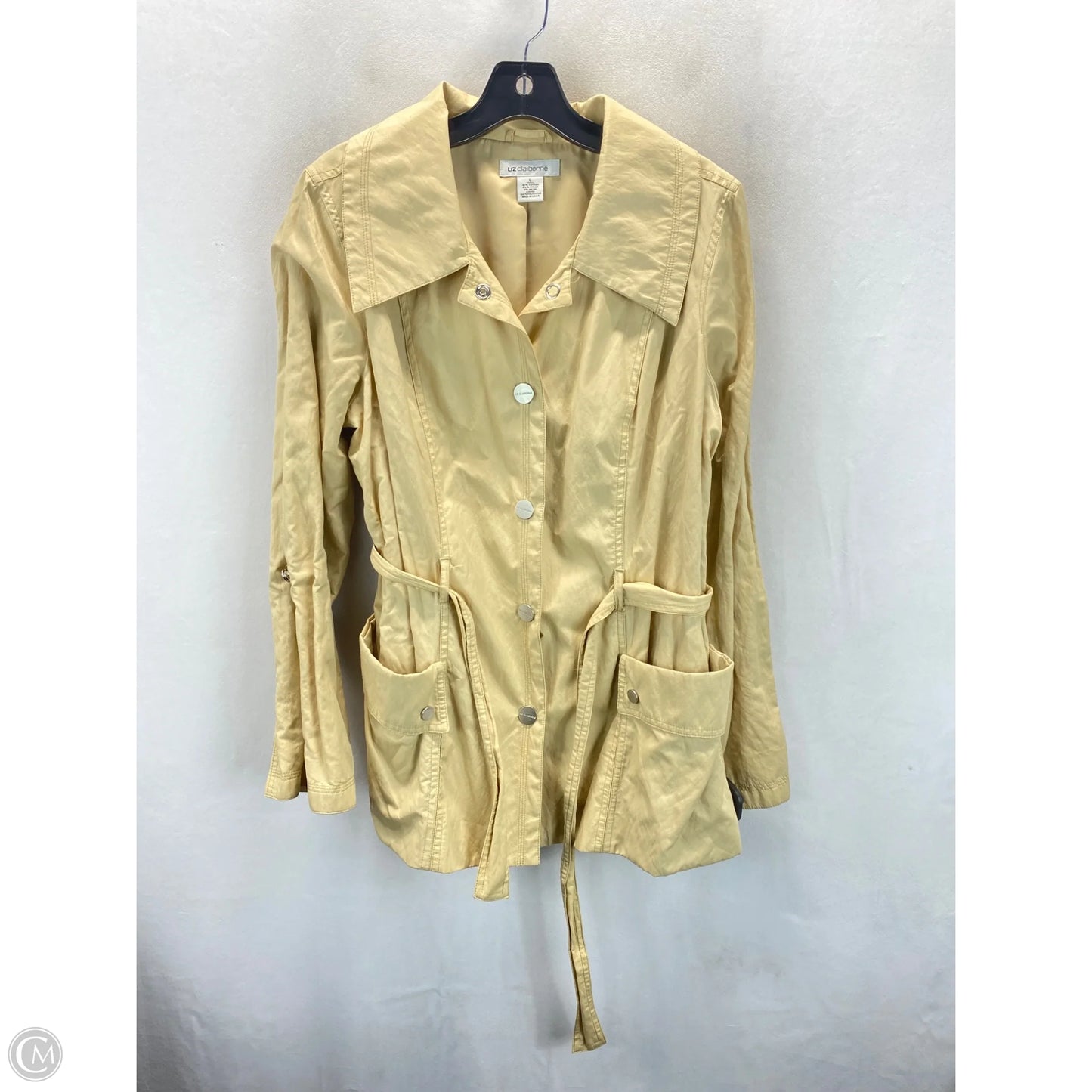 Jacket Other By Liz Claiborne In Tan, Size: L