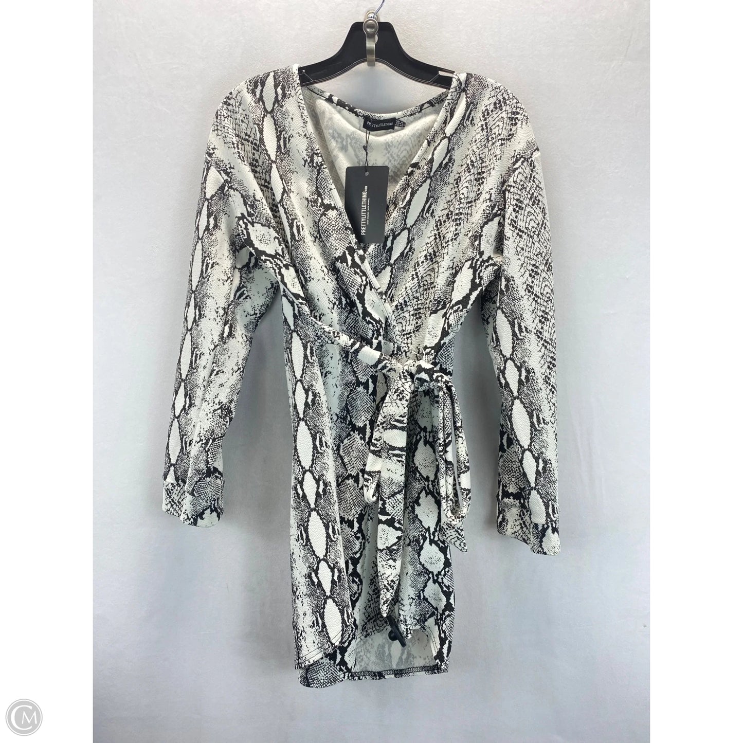 Dress Casual Midi By Pretty Little Thing In Animal Print, Size: 14