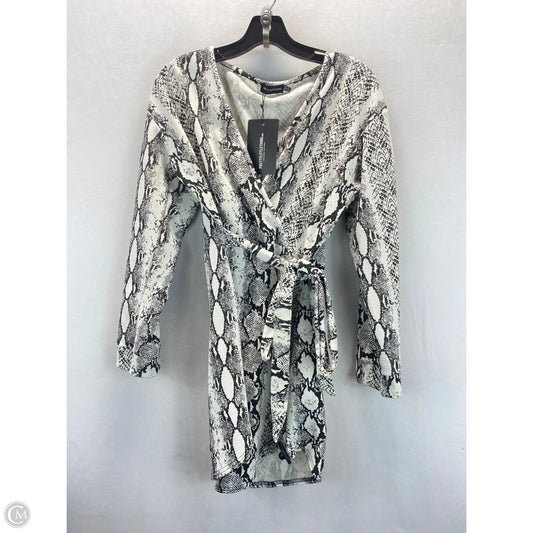 Dress Casual Midi By Pretty Little Thing In Animal Print, Size: 14