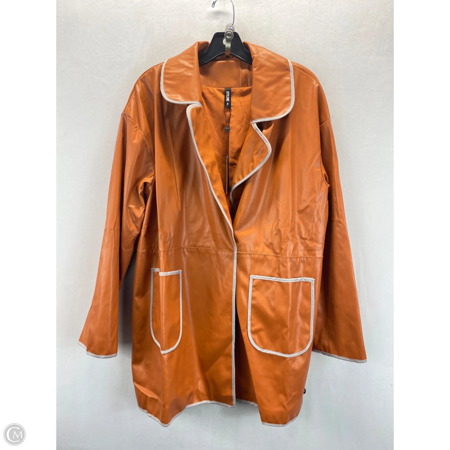 Coat Other By Clothes Mentor In Paisley Print, Size: Xl