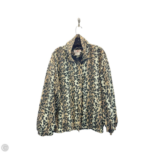 Jacket Other By Clothes Mentor In Leopard Print, Size: 1x