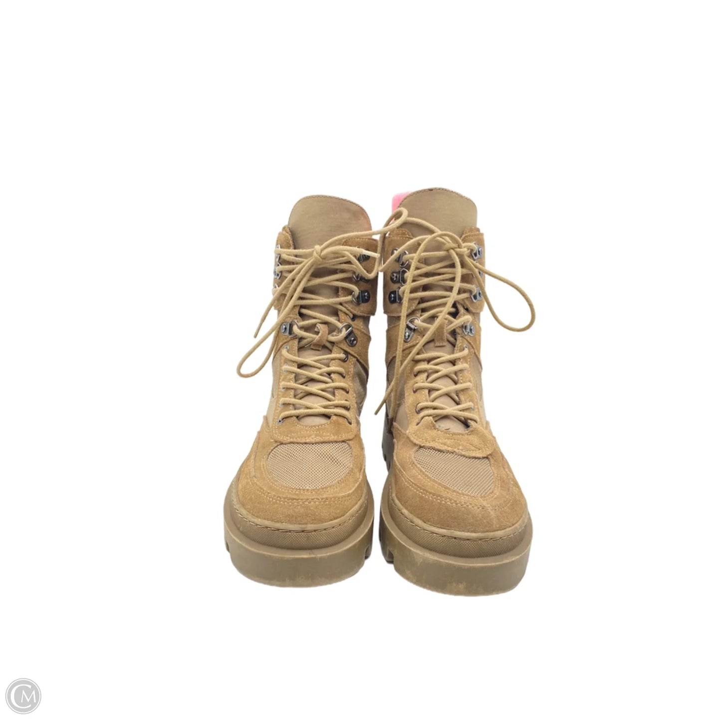 Boots Combat By Zara In Tan, Size: 8.5