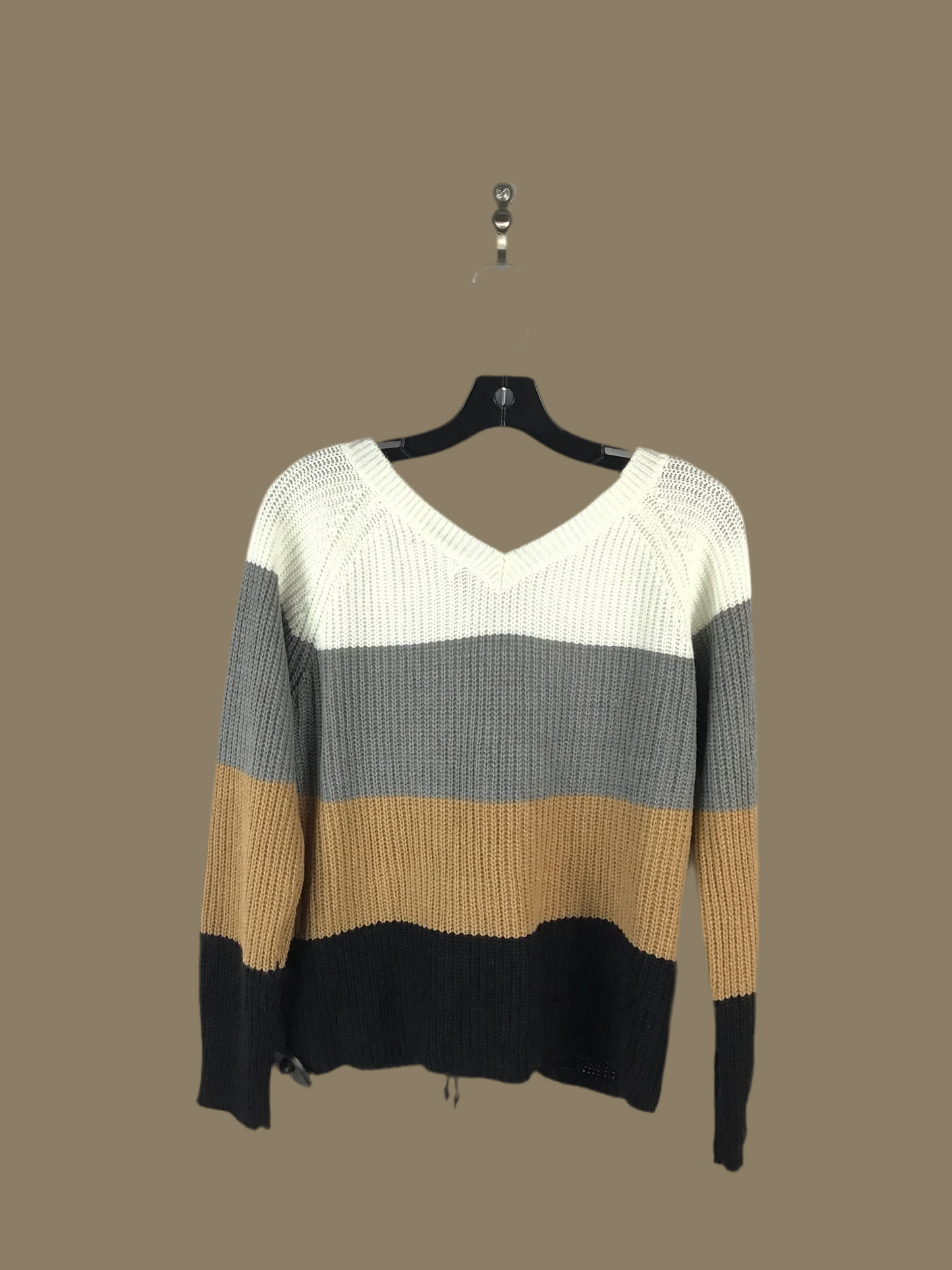 Sweater By Clothes Mentor In Multi-colored, Size: L