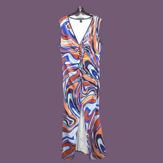 Dress Casual Maxi By Shein In Multi-colored, Size: 3x